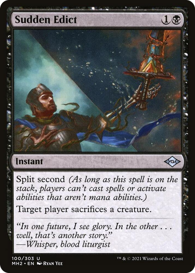 0100 Sudden Edict U Modern Horizons 2