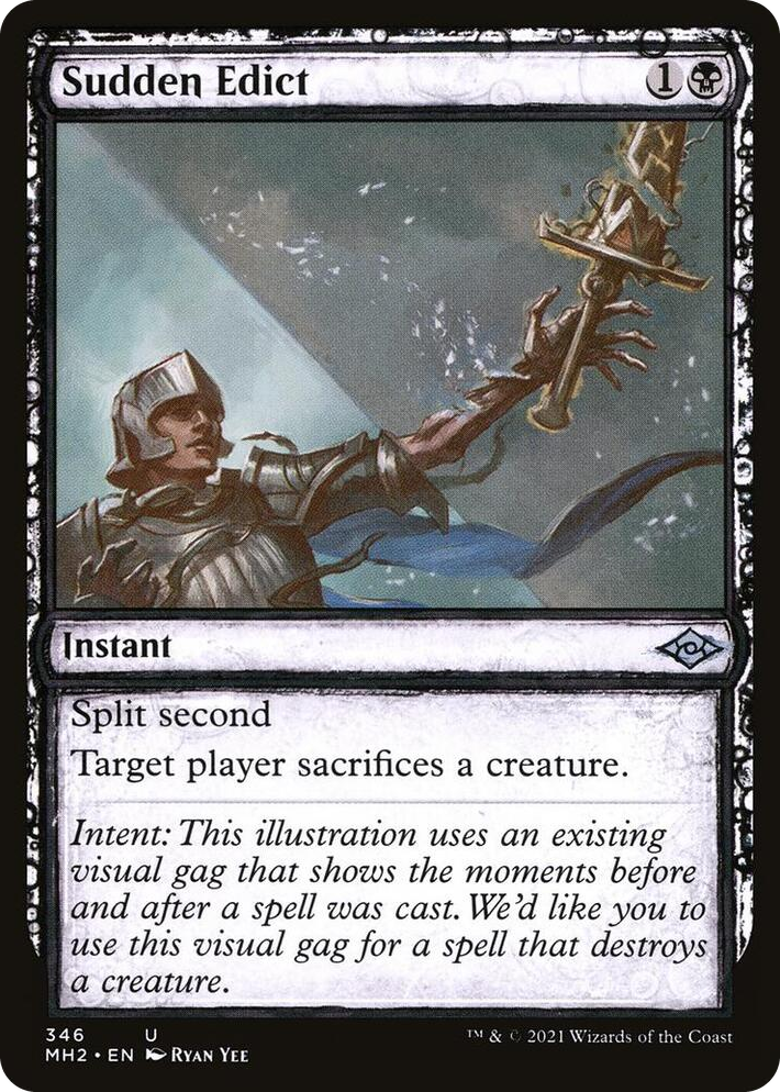 0346 Sudden Edict (Showcase) U Modern Horizons 2