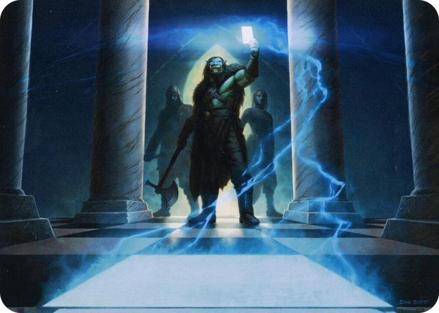 0039 Sudden Insight Art Card S Art Series: Adventures in the Forgotten Realms