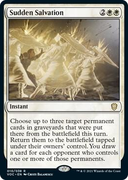 0010 Sudden Salvation R Commander: Innistrad: Crimson Vow