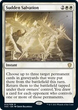 0010 Sudden Salvation R Commander: Innistrad: Crimson Vow