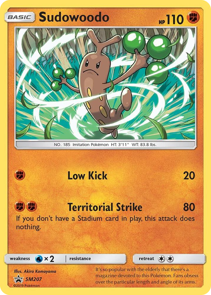 SM207 Sudowoodo - SM207 Promo SM Promos