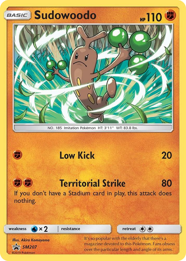 SM207 Sudowoodo - SM207 Promo SM Promos