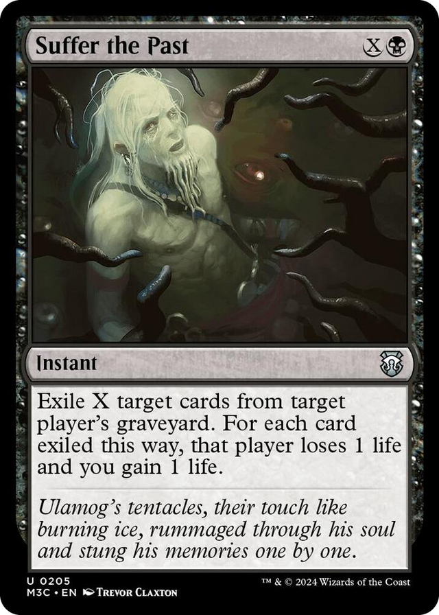 0205 Suffer the Past U Commander: Modern Horizons 3