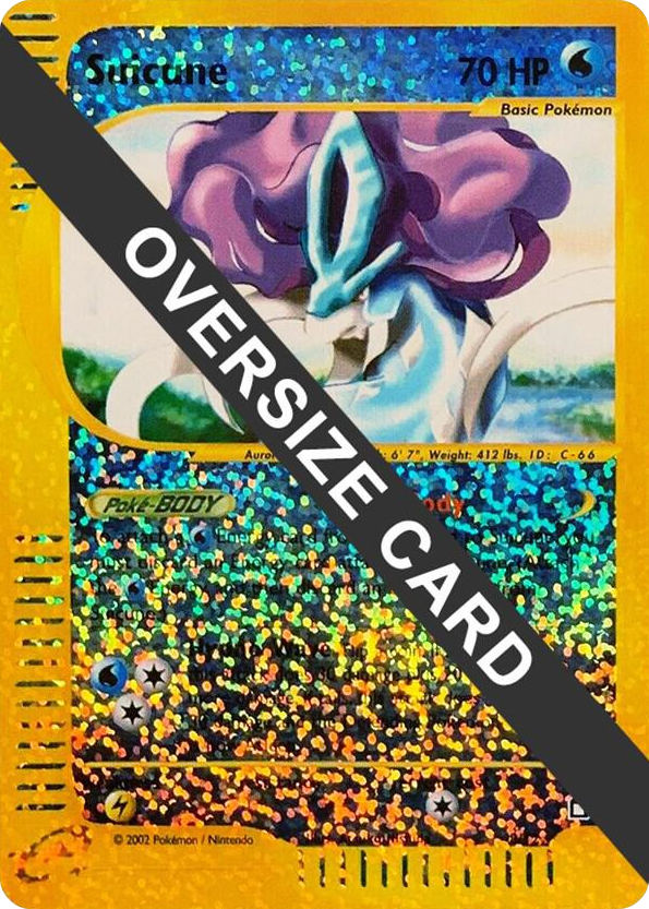 0007 Suicune Promo Jumbo Cards