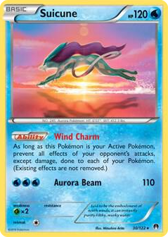0030 Suicune - 30/122 (Cosmos Holo) Promo Blister Exclusives