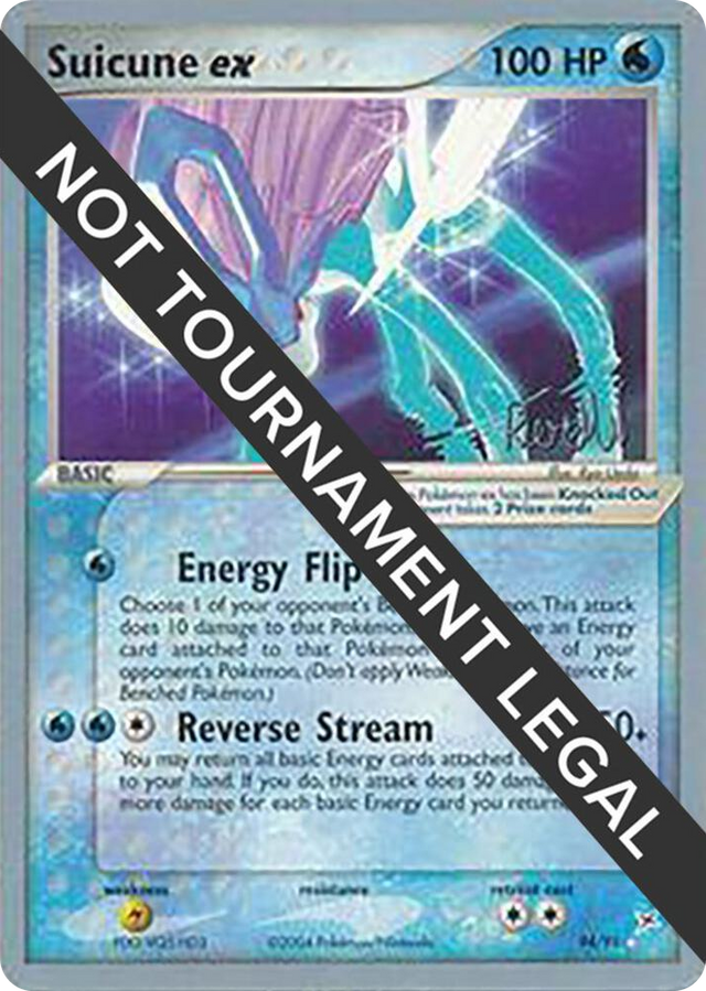 0094 Suicune ex - 2004 (Reed Weichler) Ultra Rare World Championship Decks