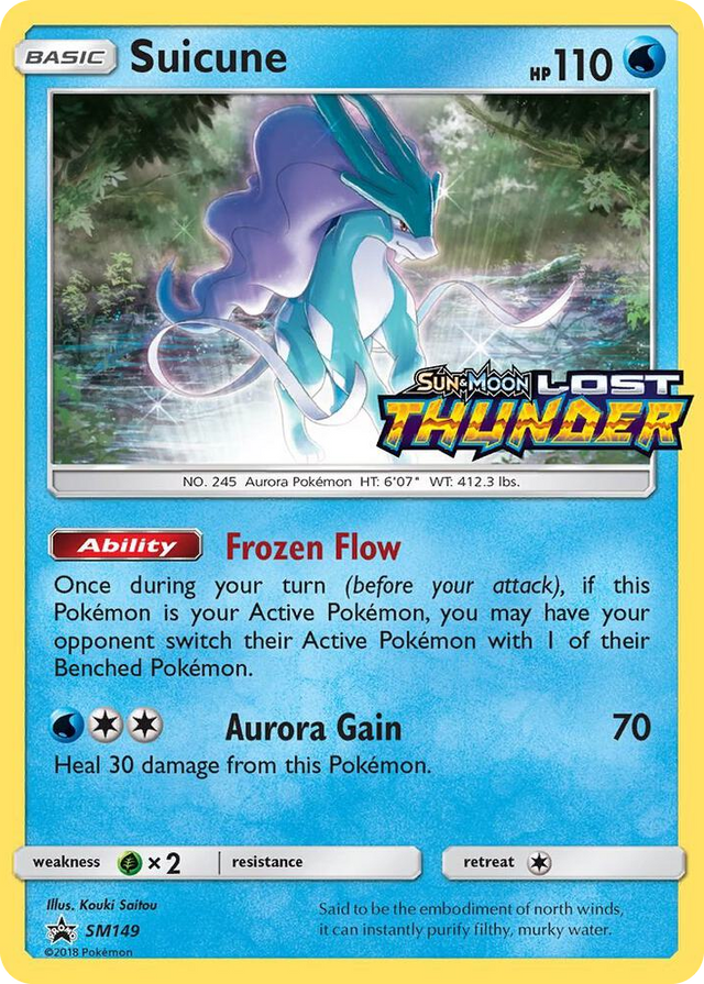 SM149 Suicune - SM149 (Prerelease) Promo SM Promos
