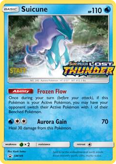 SM149 Suicune - SM149 (Prerelease) [Staff] Promo SM Promos