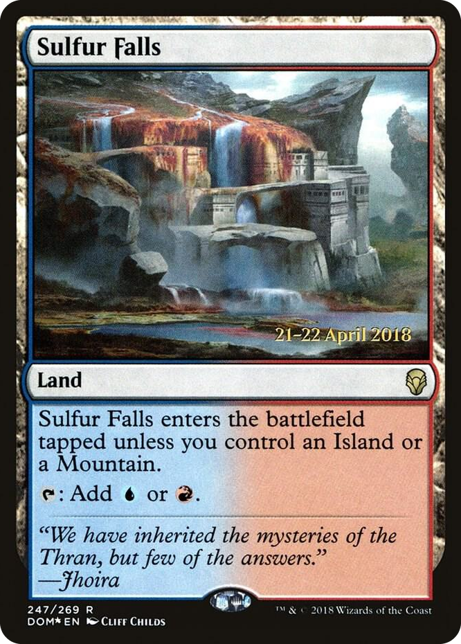0247 Sulfur Falls R Prerelease Cards