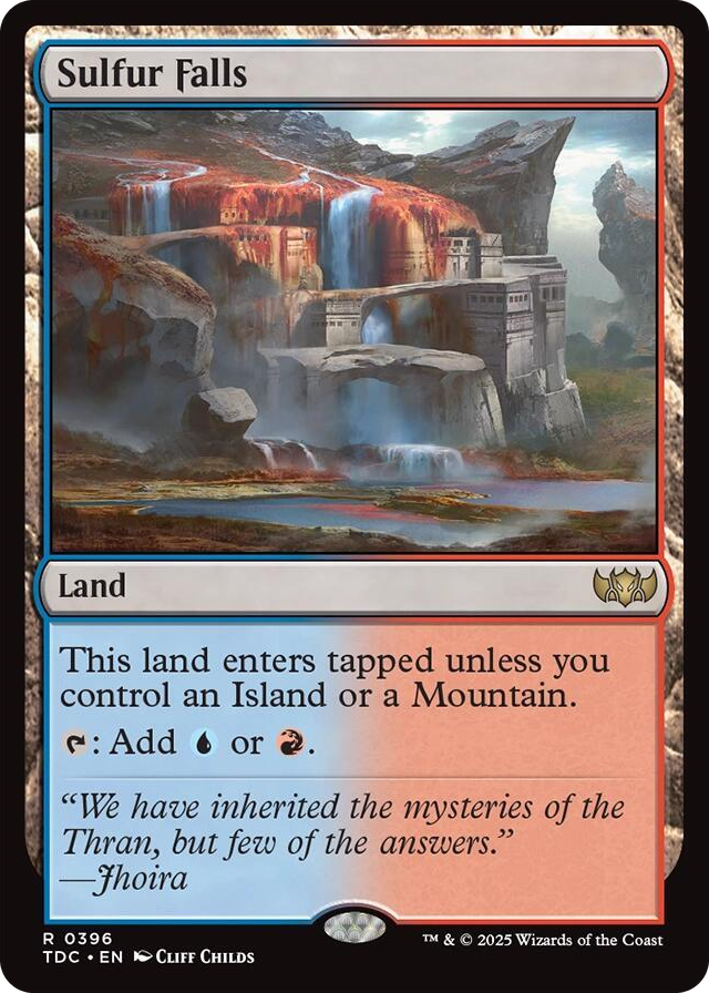 0396 Sulfur Falls R Commander: Tarkir: Dragonstorm