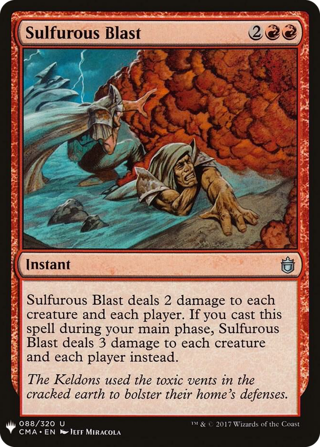 0088 Sulfurous Blast U The List Reprints