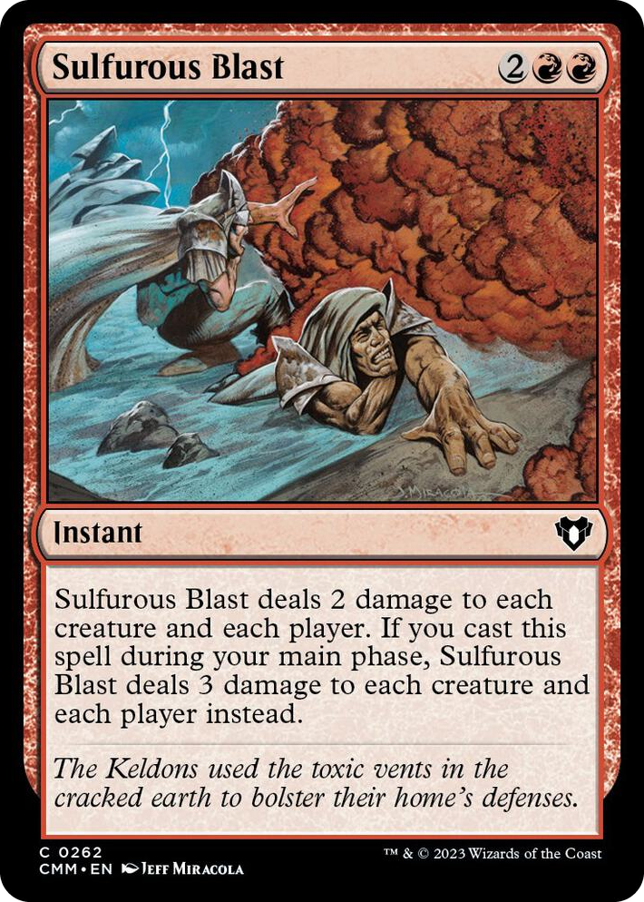 0262 Sulfurous Blast C Commander Masters