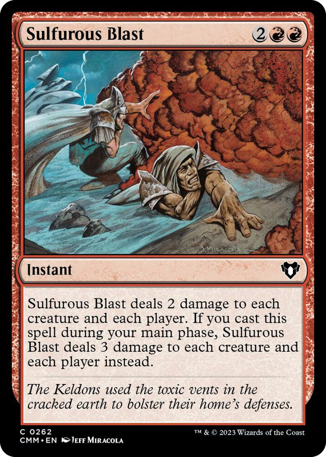 0262 Sulfurous Blast C Commander Masters