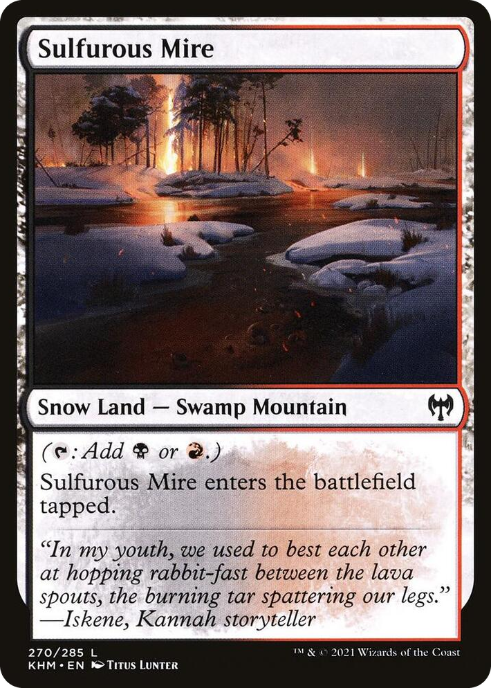 0270 Sulfurous Mire L Kaldheim