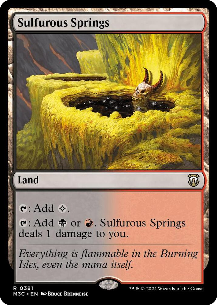 0381 Sulfurous Springs R Commander: Modern Horizons 3