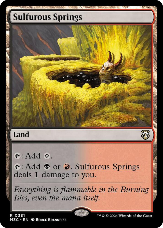 0381 Sulfurous Springs R Commander: Modern Horizons 3