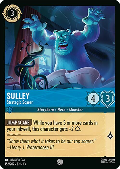 Sulley - Strategic Scarer #152 Common - Attack of the Vine! Pokemon card