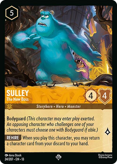 0024 Sulley - The New Boss Super Rare Attack of the Vine!