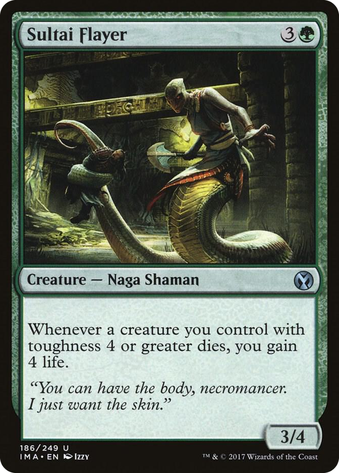 0186 Sultai Flayer U Iconic Masters