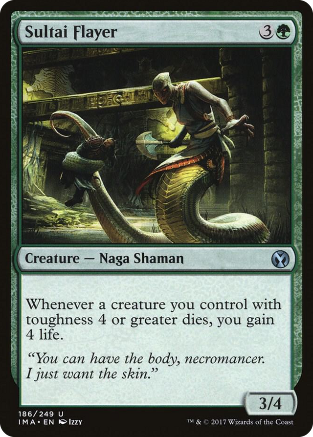 0186 Sultai Flayer U Iconic Masters