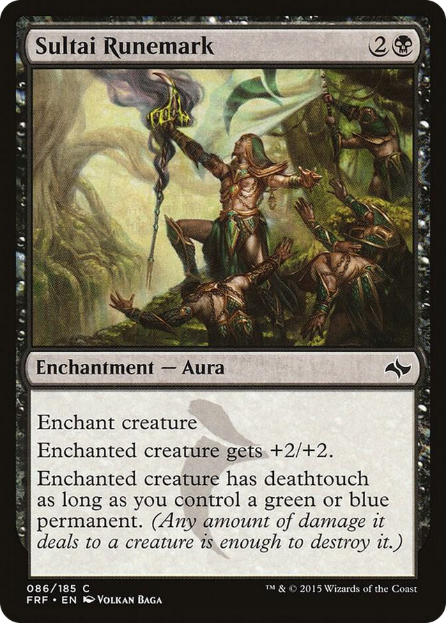 0086 Sultai Runemark C Fate Reforged
