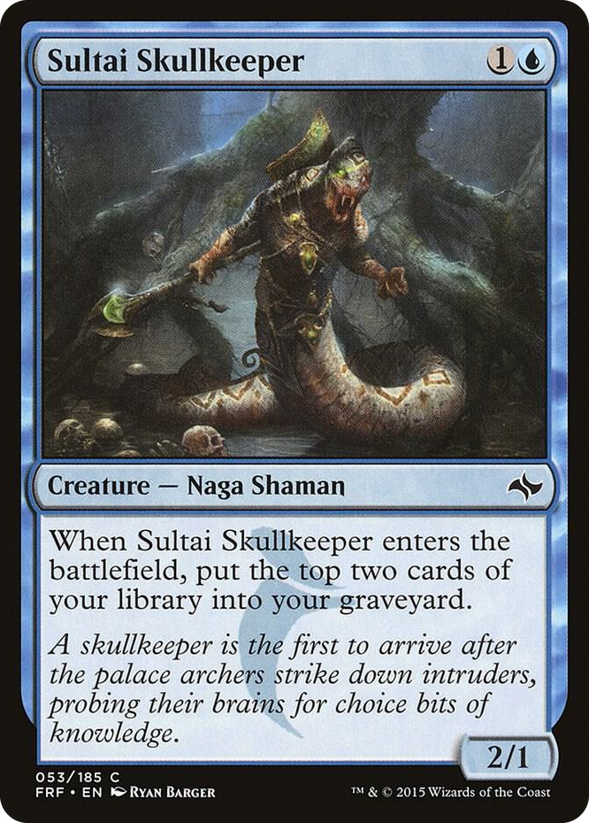 0053 Sultai Skullkeeper C Fate Reforged