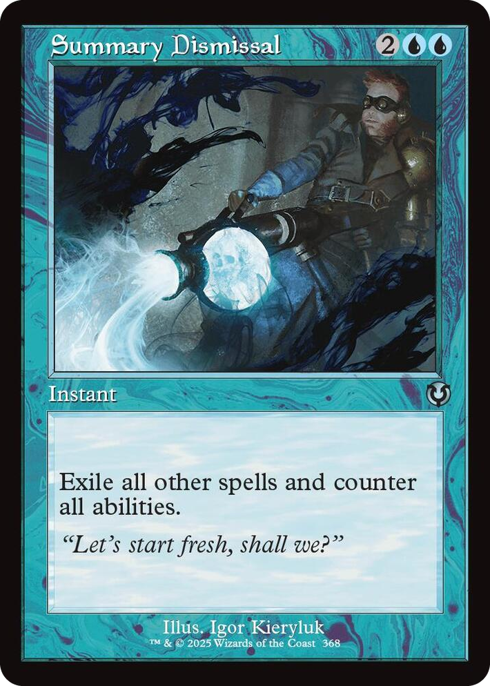 0368 Summary Dismissal (Retro Frame) U Innistrad Remastered