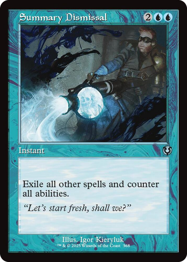 0368 Summary Dismissal (Retro Frame) U Innistrad Remastered