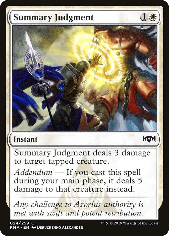 0024 Summary Judgment C Ravnica Allegiance