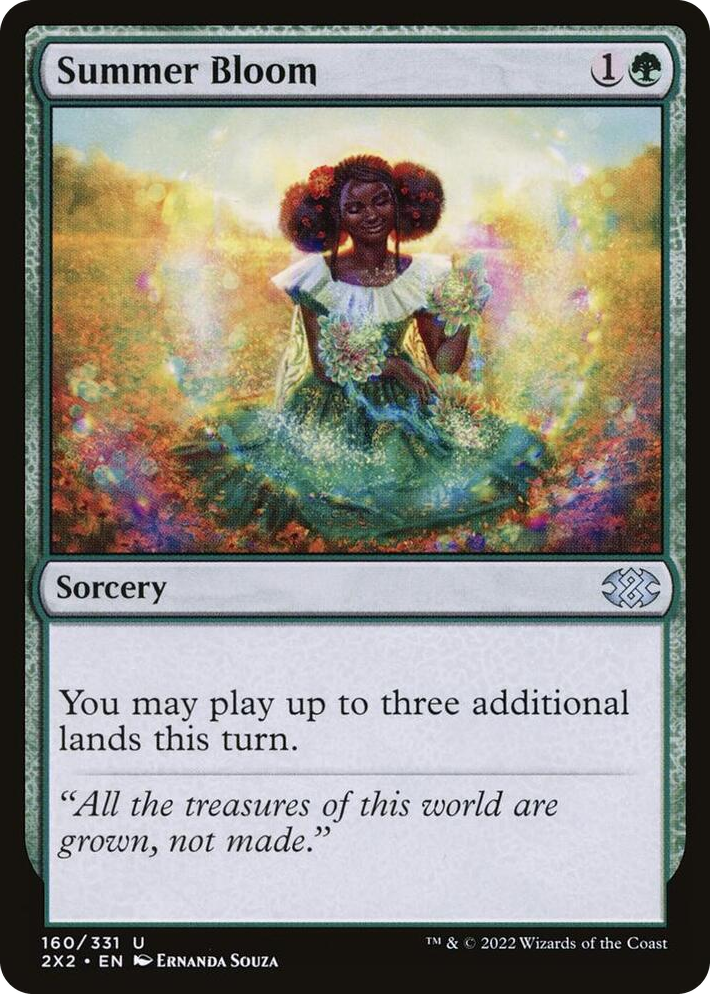 0160 Summer Bloom U Double Masters 2022