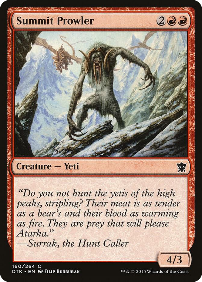 0160 Summit Prowler C Dragons of Tarkir