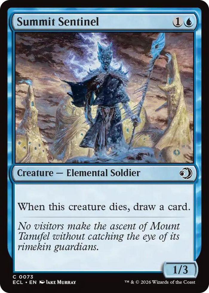 Summit Sentinel #73 C - Lorwyn Eclipsed Pokemon card