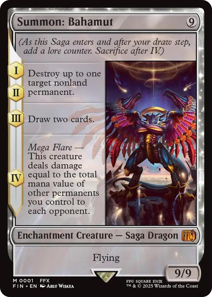 0001 Summon: Bahamut M FINAL FANTASY