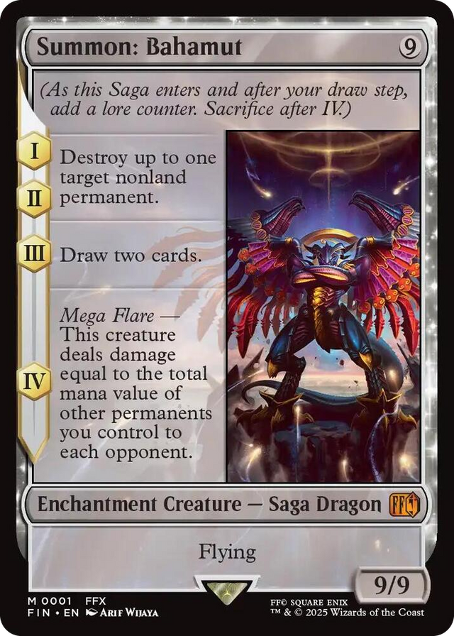 0001 Summon: Bahamut M FINAL FANTASY