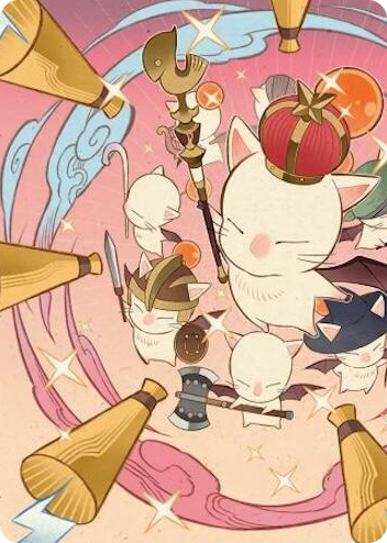 Summon: Good King Mog XII Art Card #41 S - Art Series: FINAL FANTASY Pokemon card