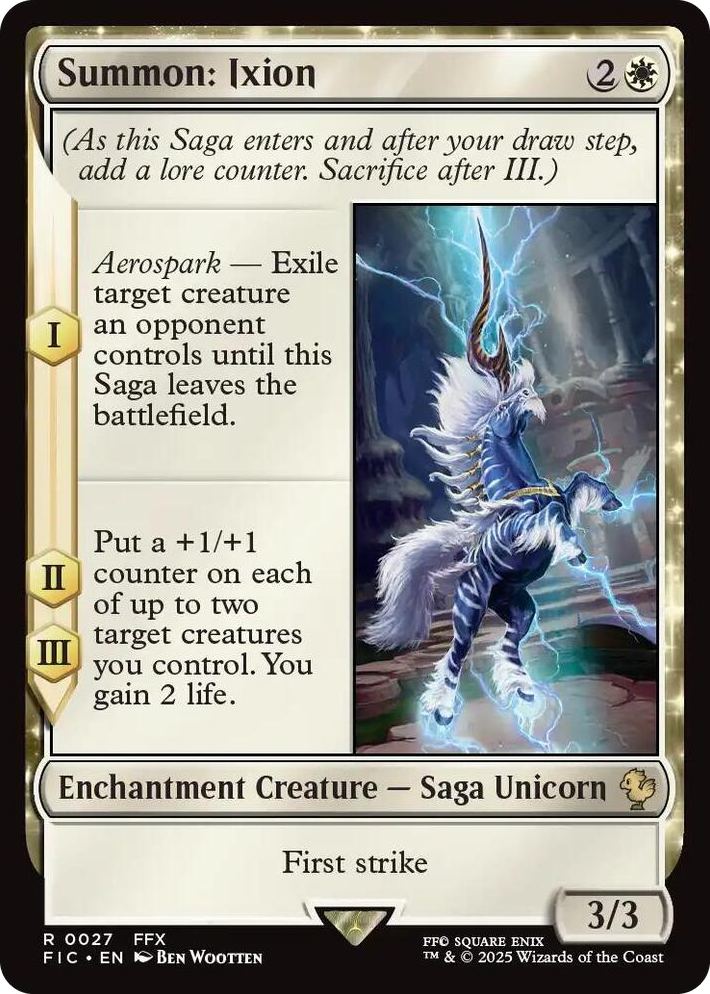 0027 Summon: Ixion R Commander: FINAL FANTASY