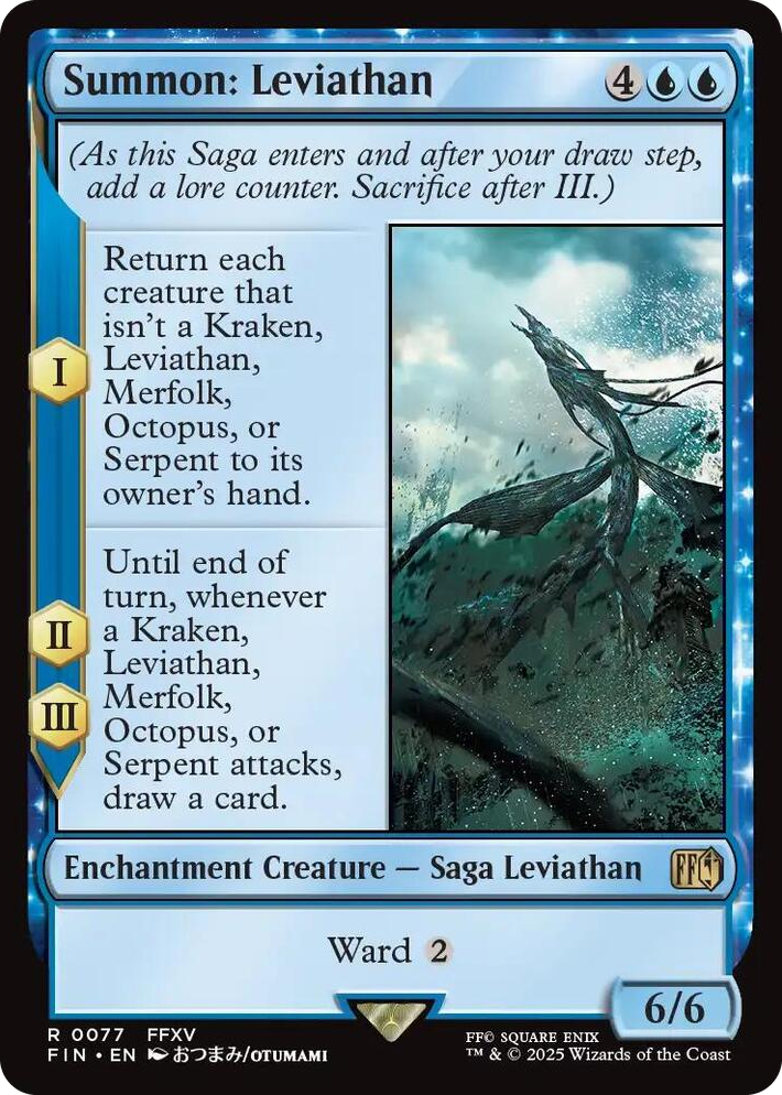 0077 Summon: Leviathan R FINAL FANTASY