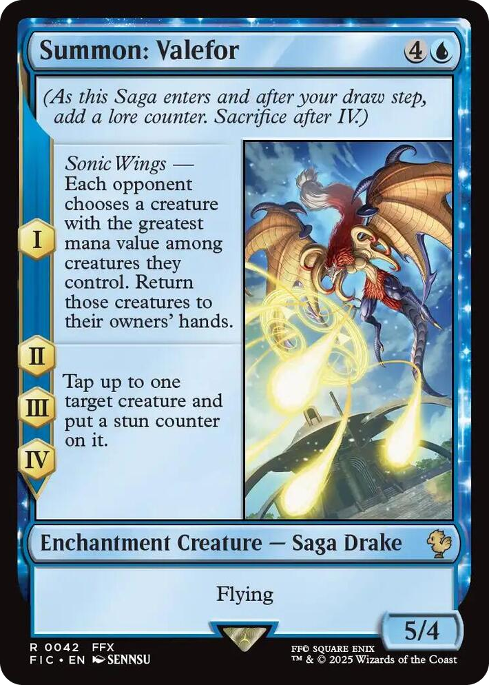 0042 Summon: Valefor R Commander: FINAL FANTASY