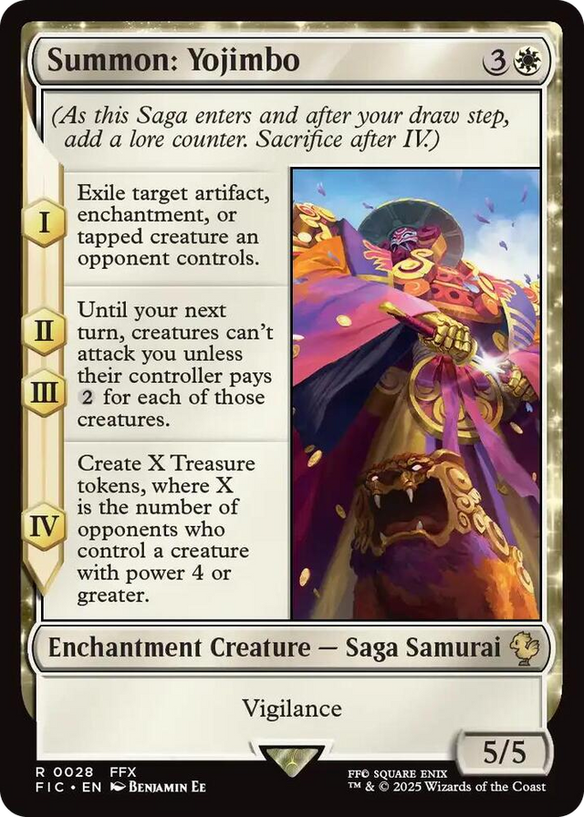 0028 Summon: Yojimbo R Commander: FINAL FANTASY