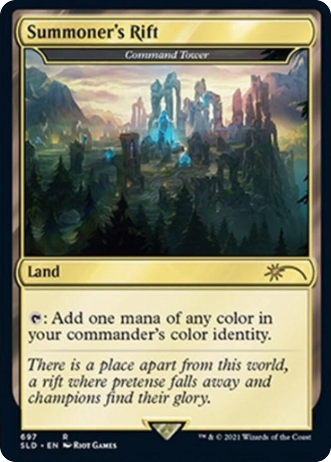 0697 Summoner's Rift - Command Tower R Secret Lair Drop Series