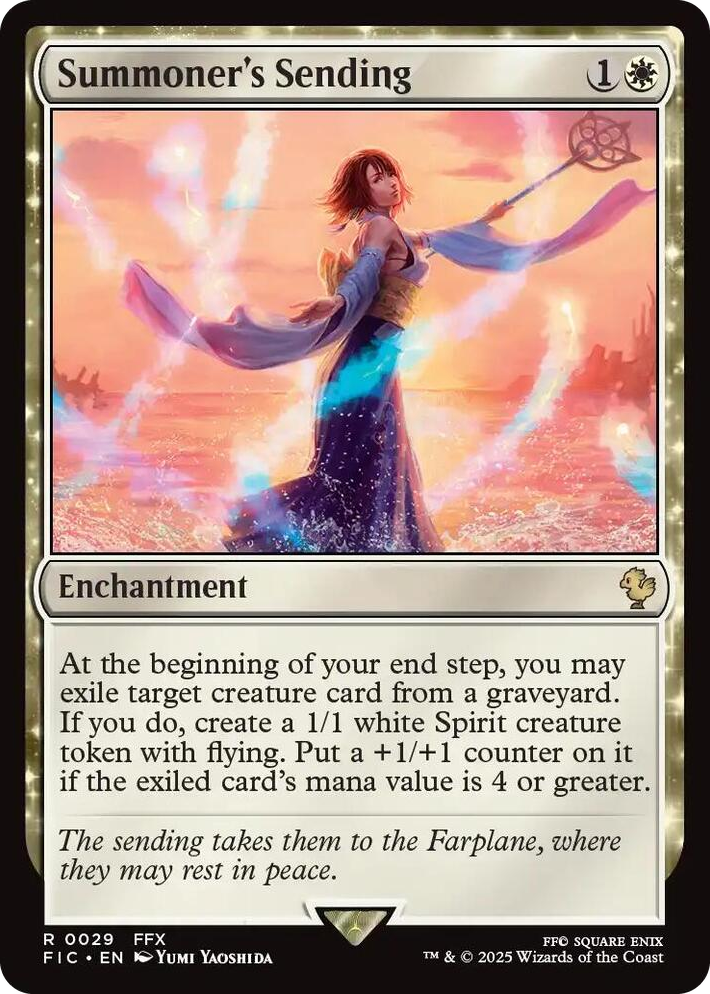 0029 Summoner's Sending R Commander: FINAL FANTASY