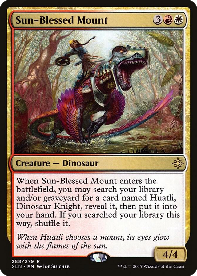 0288 Sun-Blessed Mount R Ixalan