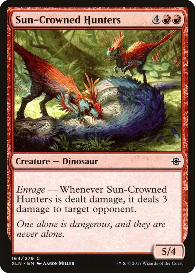 0164 Sun-Crowned Hunters C Ixalan