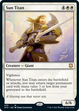 0073 Sun Titan M Commander: Adventures in the Forgotten Realms