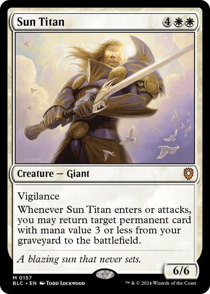 0157 Sun Titan M Commander: Bloomburrow