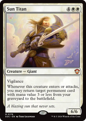 0178 Sun Titan M Commander: Secrets of Strixhaven