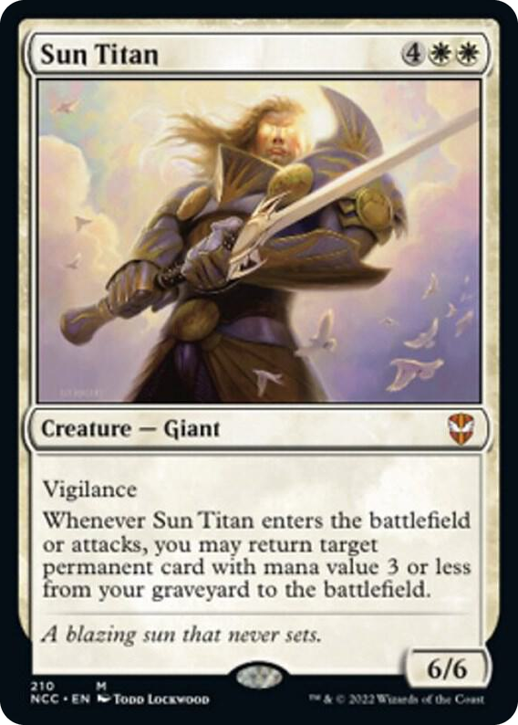 0210 Sun Titan M Commander: Streets of New Capenna