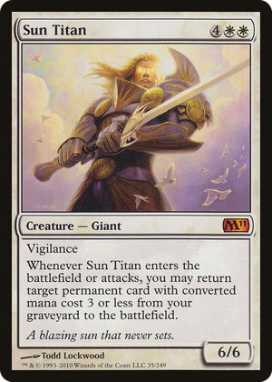 0035 Sun Titan (M11) M Oversize Cards