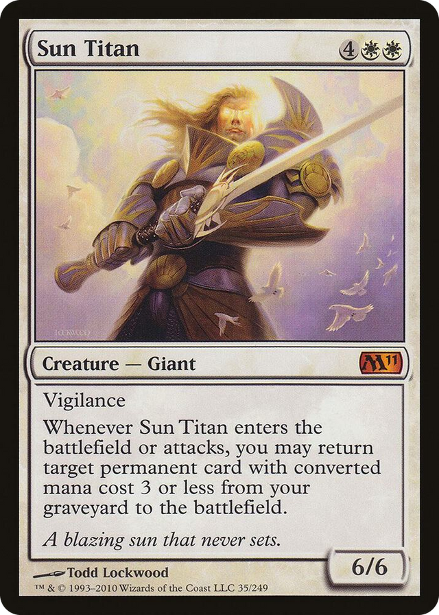 0035 Sun Titan (M11) M Oversize Cards